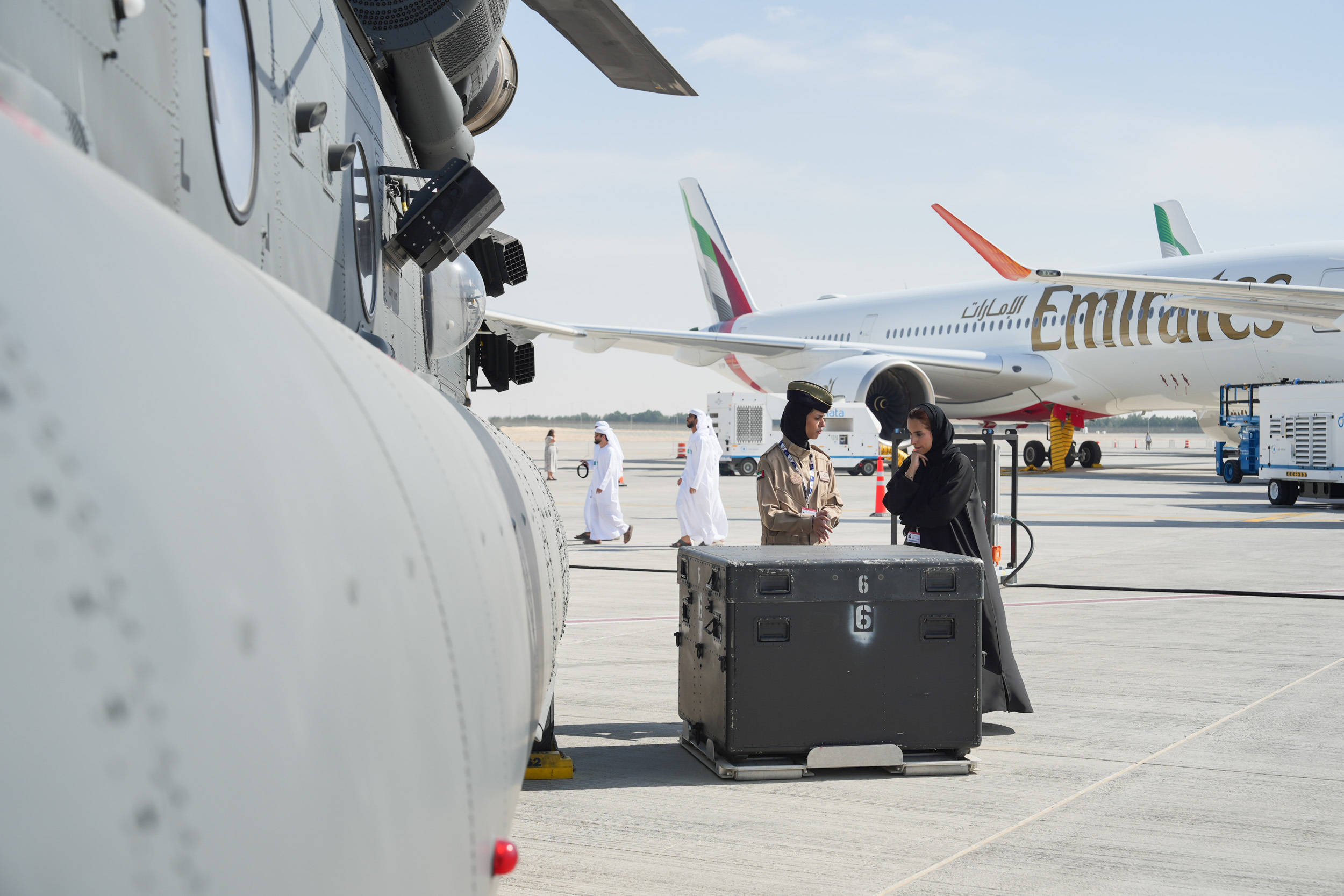 Emirates at Dubai Airshow 