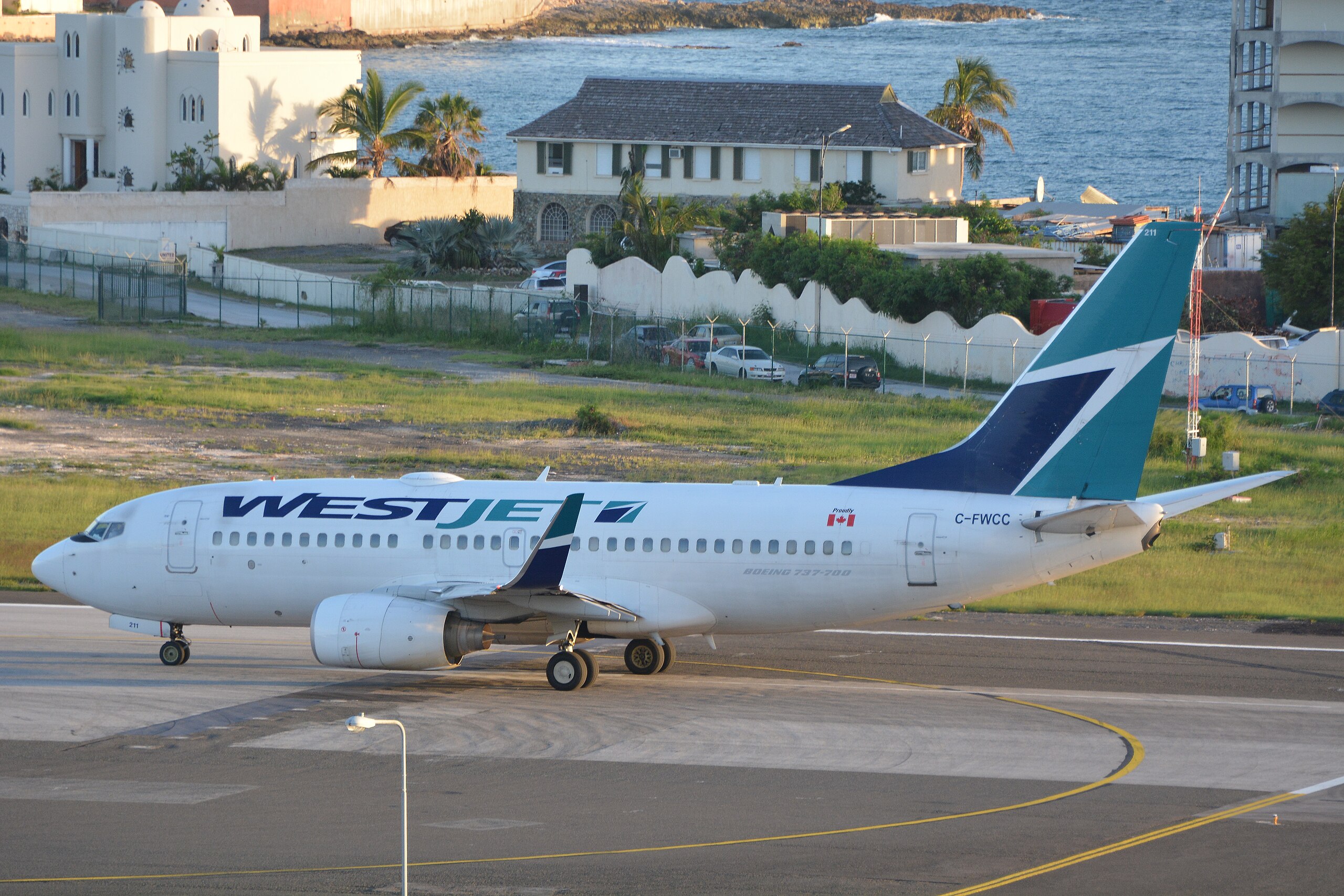  Aircraft in the St. Maarten airport