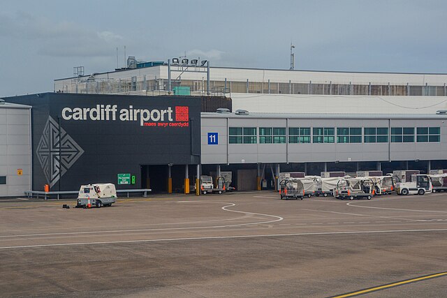 A picture of Cardiff Airport Terminal Building