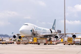 Cathay Cargo disembarks more than 200 ancient Egyptian artefacts in Hong Kong.