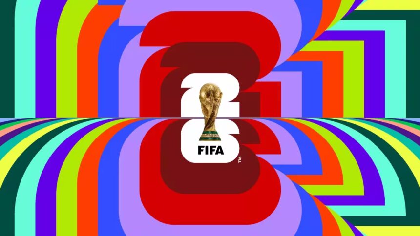 An image of the FIFA World Cup logo for 2026.