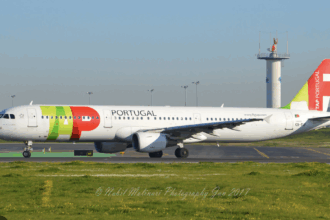 TAP Portugal aircraft taxiing