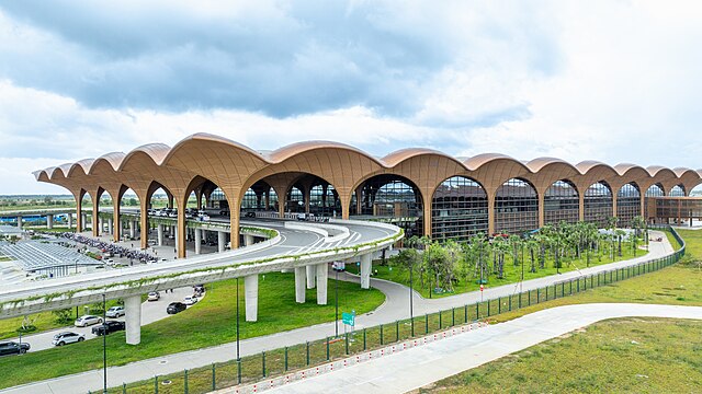 Techo international airport terminal 