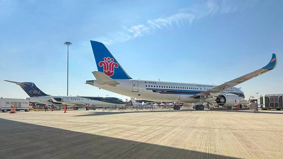China commercial aircraft expansion © Comac