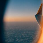 View of the wing of Southwest Airlines 737 MAX 8