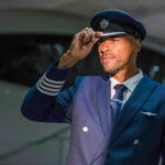 A picture of a British Airway pilot