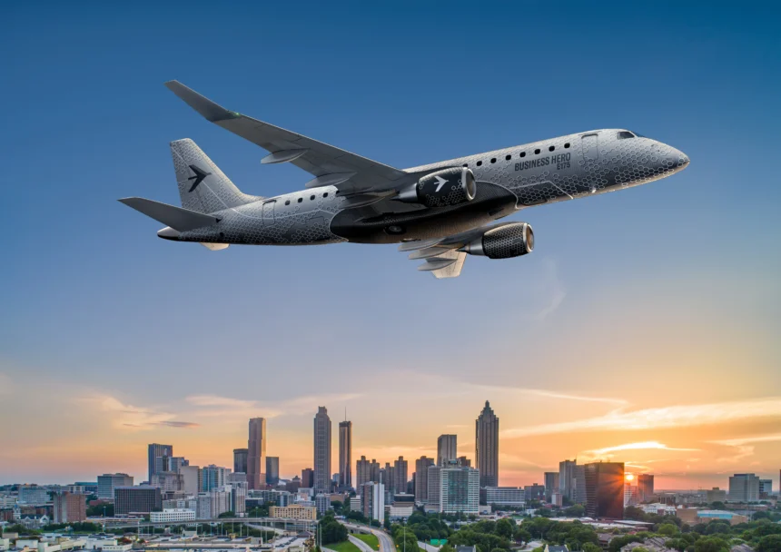 E175 Business Hero © Embraer