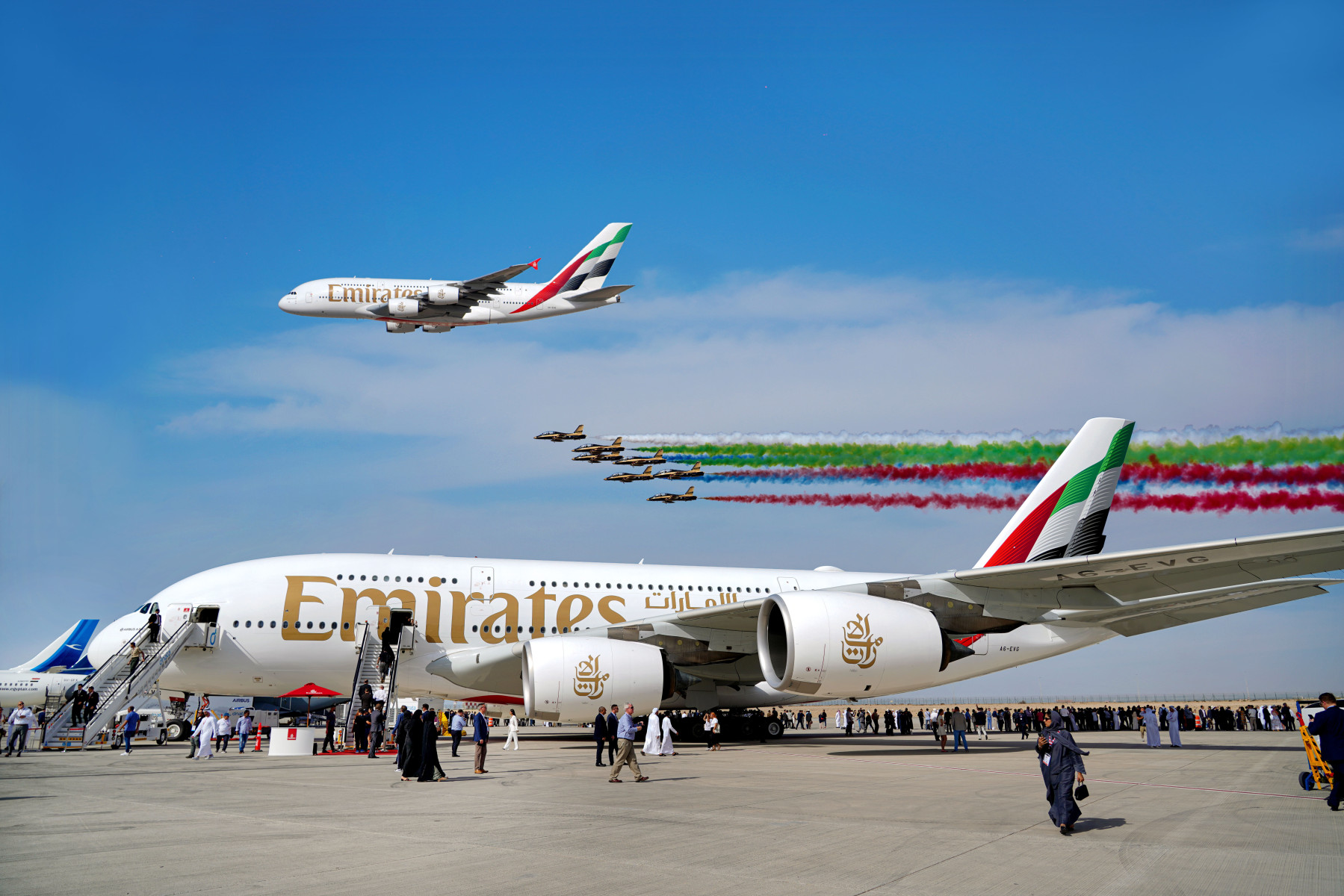 Emirates at Dubai Airshow 2025