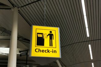 Check-in counter