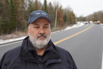 J.P. Regnier, a senior investigator with the federal Transportation Safety Board at the site
