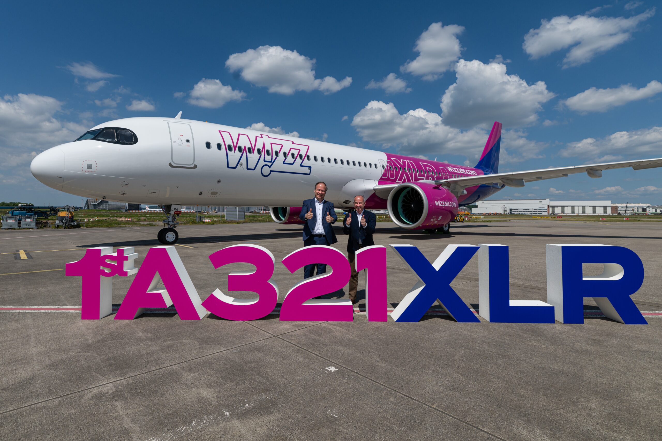 Wizz Air welcomed its first airbus A321XLR earlier this year
