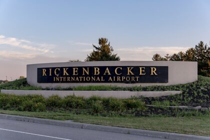 Name of an airport at the entrance