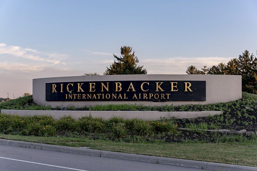 Name of an airport at the entrance