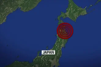 Map of the Earthquake ©NBC News