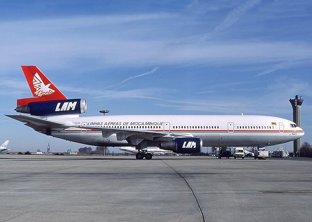 McDonnell Douglas DC-10-30, LAM - Linhas Aereas de Mocambique at Maputo airport.