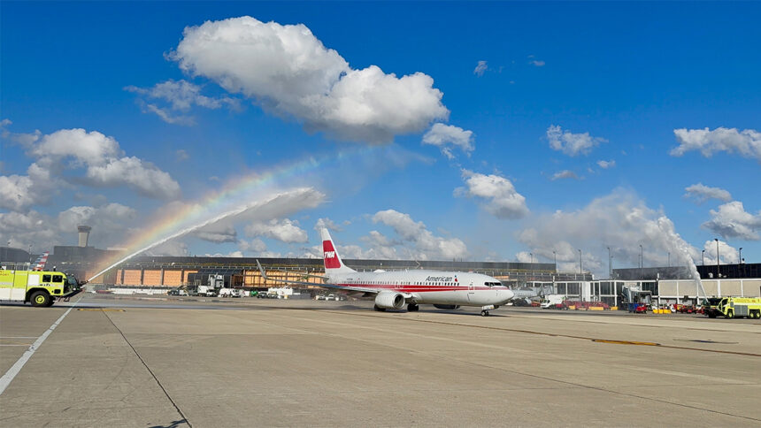 American Airlines at its Chicago O'Hare hub © American Airlines