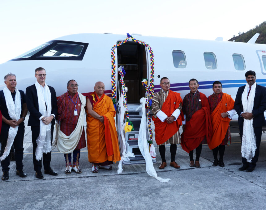 Drukair – Royal Bhutan Airlines welcomes New Pilatus PC-24 to Its Fleet