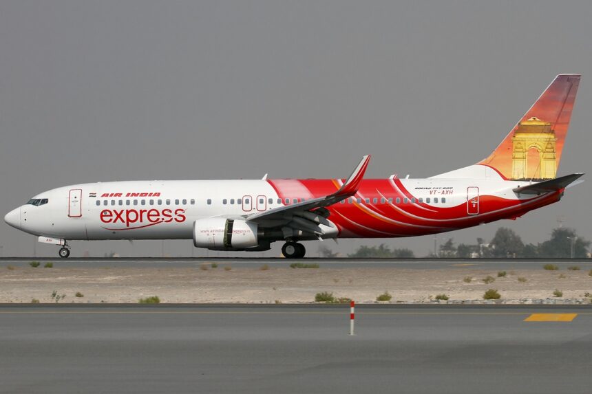 An Air India Express B737 aircraft.