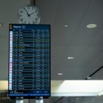 Flight schedule at Toronto Airport © Braeson Holland