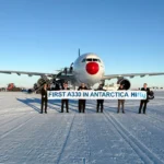 Hi Fly celebrating historic first Airbus A330 landing