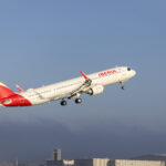 Aircraft grounded for four months returns to service