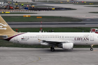 Libya Airlines Airbus A320-214 © Anna Zvereva