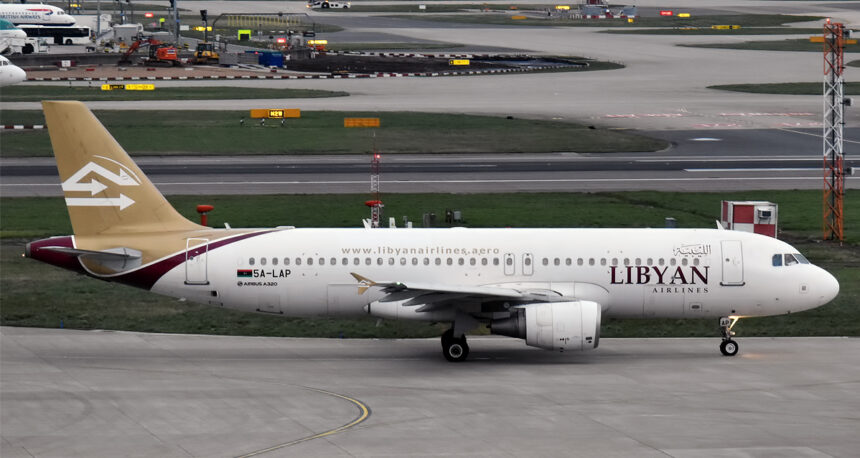 Libya Airlines Airbus A320-214 © Anna Zvereva