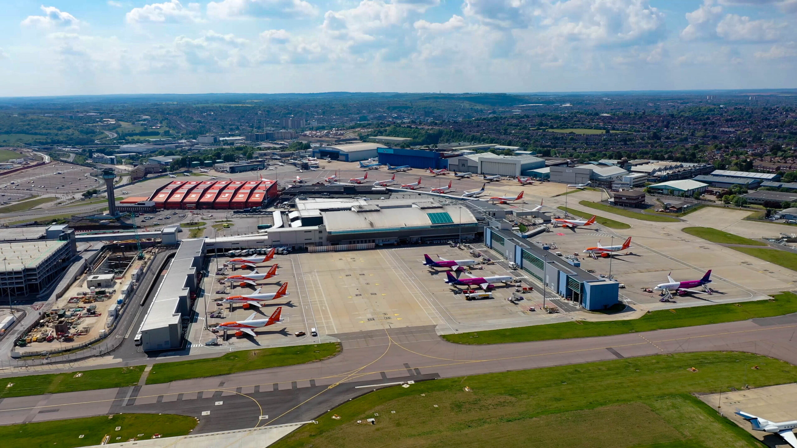 Luton_Airport Aerial view © Luton Airport 