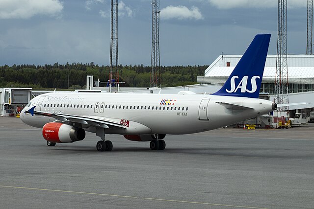 A SAS aircraft