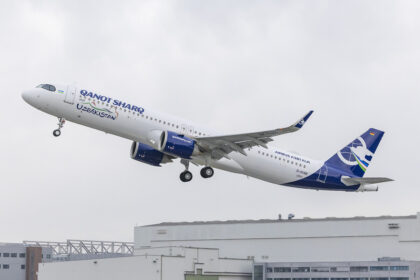 Qanot Shark gets its first Airbus A321XLR amid fleet expansion
