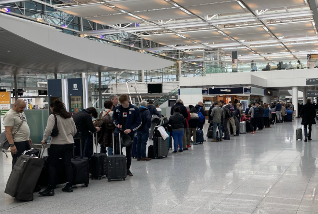Delays At Munich Airport