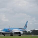 TUI aircraft on the runway