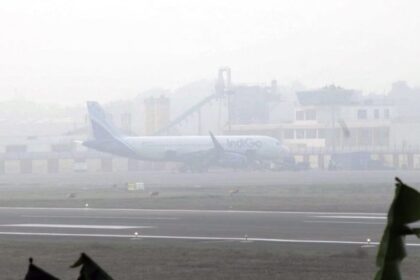 Fog at IGI airport