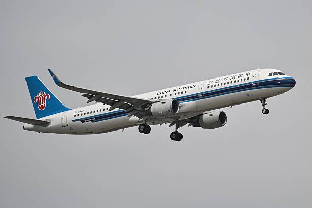 An China Air Airbus A321 aircraft
