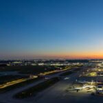 Pictures taken from the ATC Tower at George Bush Intercontinental Airport