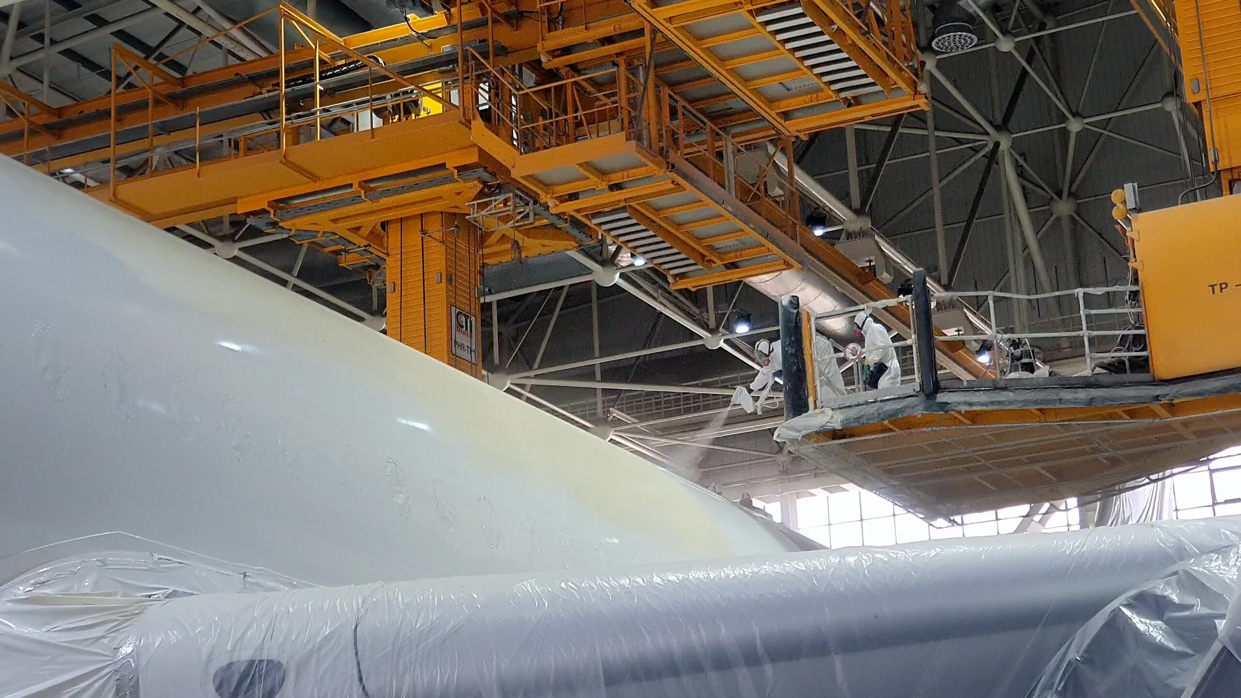 Ethiopian Achieves Strip-and-Paint Airbus Africa