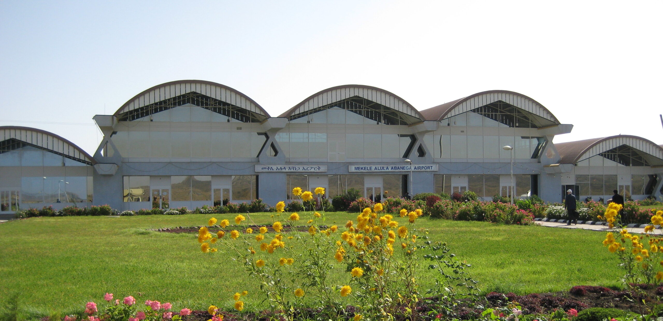 Makale Airport terminal.