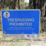 Sign board in Perth Airport
