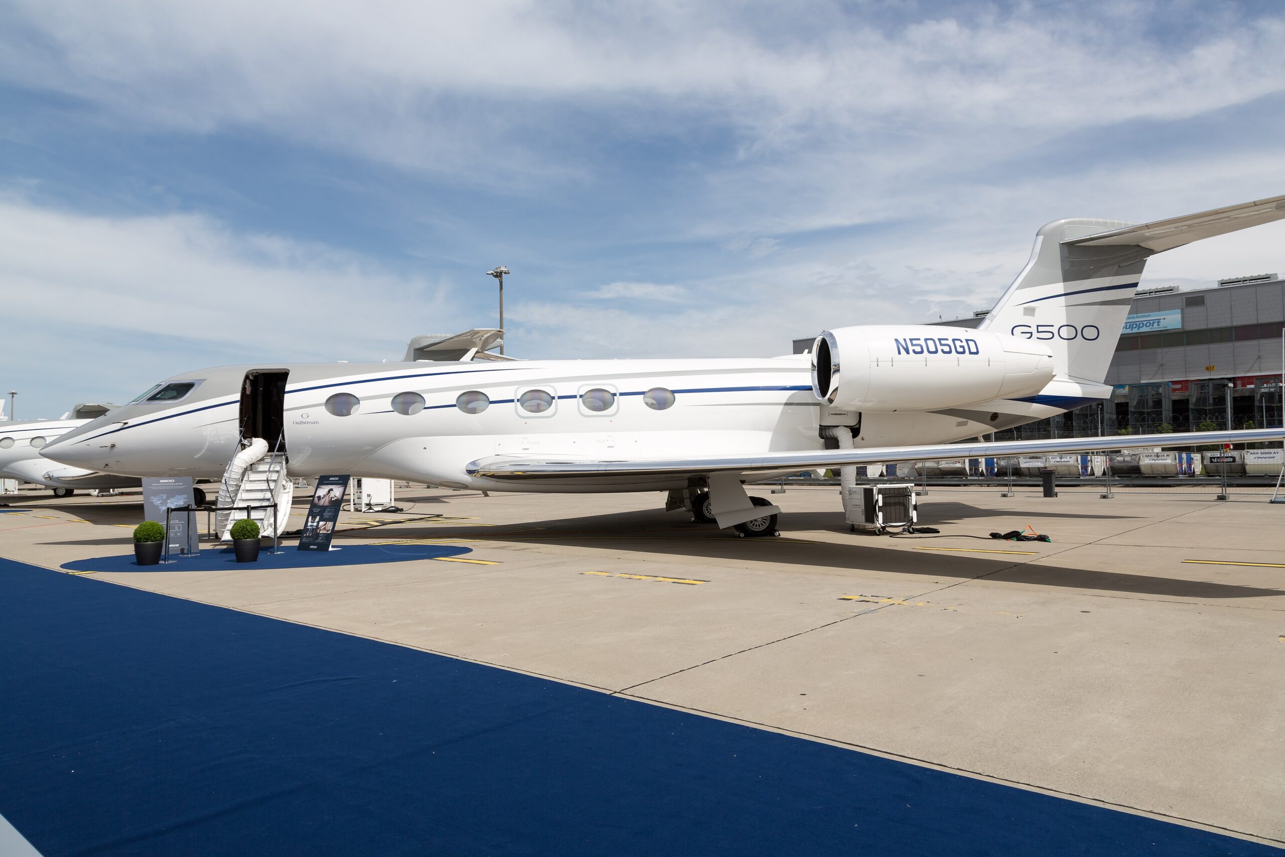 Gulfstream G500, static display