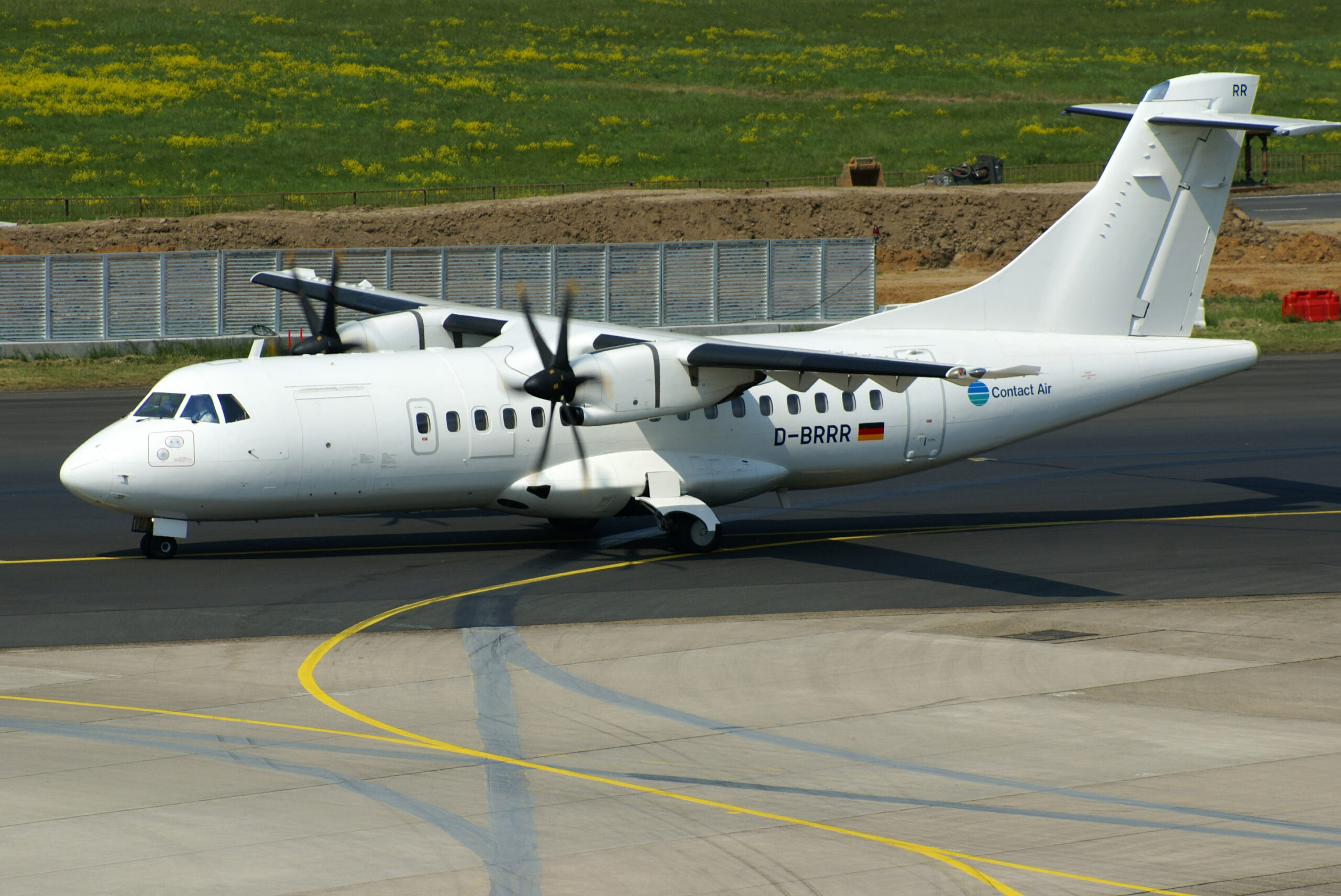 An ATR 42-500 aircraft similar model to lost aircraft 