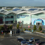 Outside view of Birmingham Airport