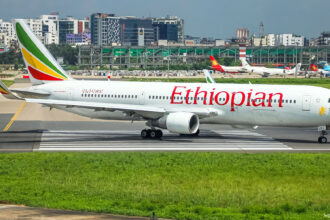 Ethiopian Airlines passenger aircraft