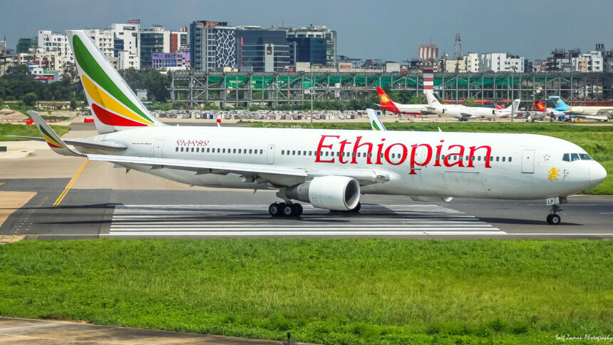 Ethiopian Airlines passenger aircraft