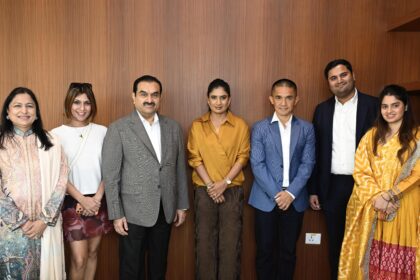 Chairman Gautam Adani personally welcomed passengers from the inaugural flight and interacted with airport staff, frontline workers and first-time flyers.