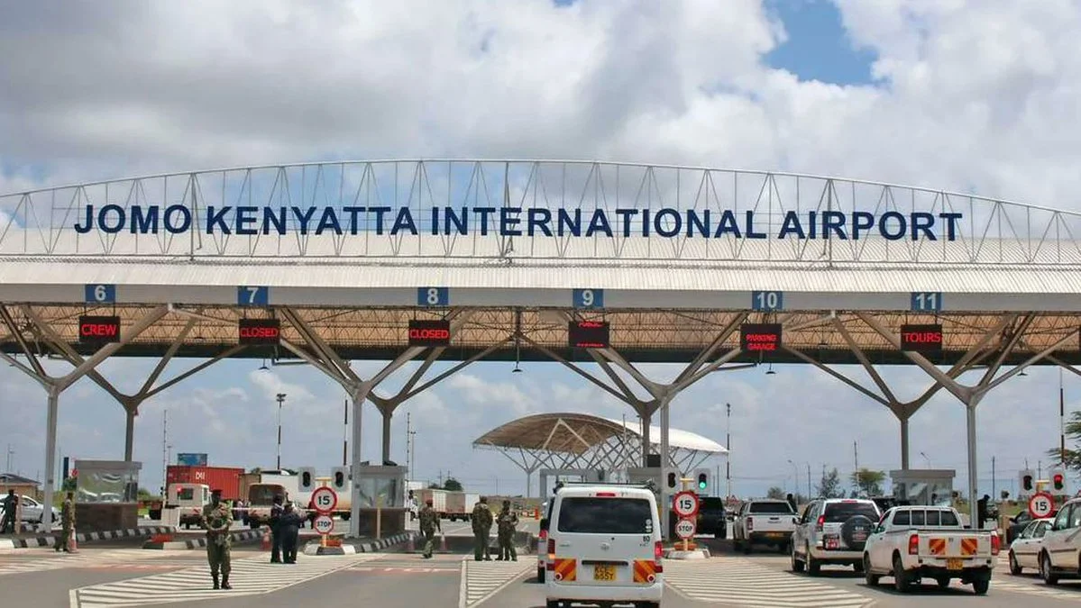 Jomo Kenyatta International Airport entrance