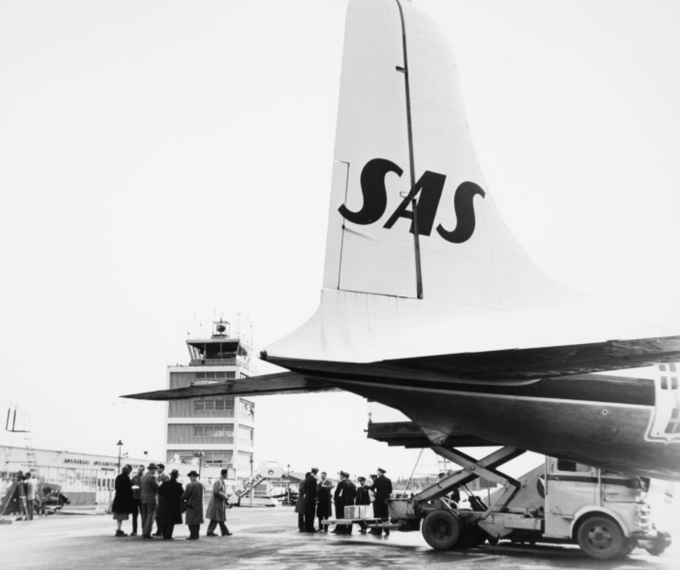 SAS airlines 1957