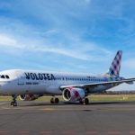 Volotea plane on runway