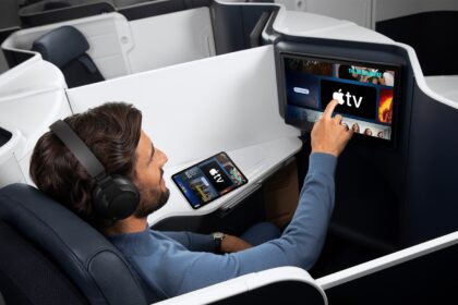 Air France partners with award-winning Apple TV to offer a better in-flight entertainment experience for customers.
