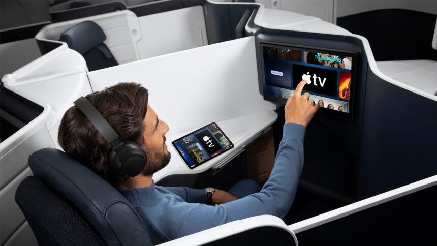 Air France partners with award-winning Apple TV to offer a better in-flight entertainment experience for customers.