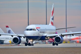 British Airway airbus, Taken by johanwiden69 on Pixabay